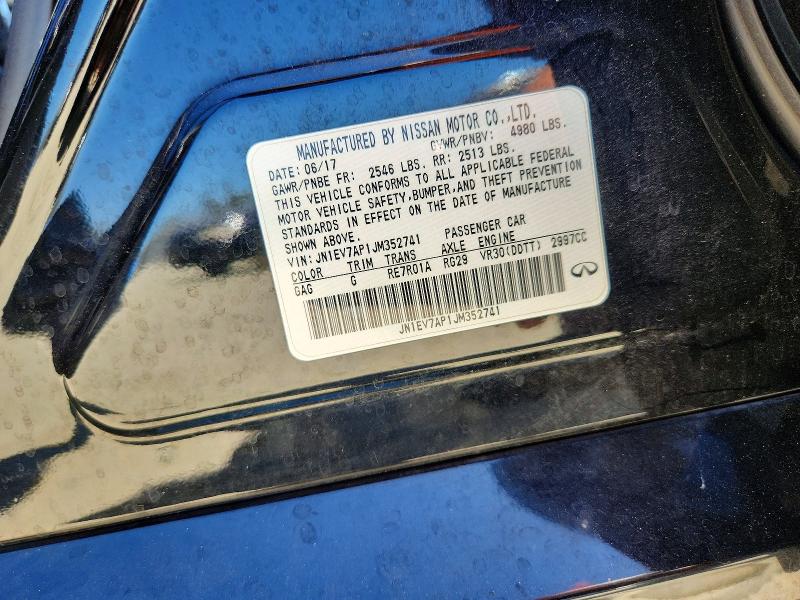 Auction sale of the 2018 Infiniti Q50, vin: JN1EV7AP1JM352741, lot number: 58091426