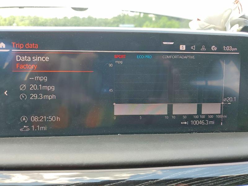 57172156 :رقم المزاد ، WBA7U2C04NCG95132 vin ، 2022 Bmw 750 مزاد بيع