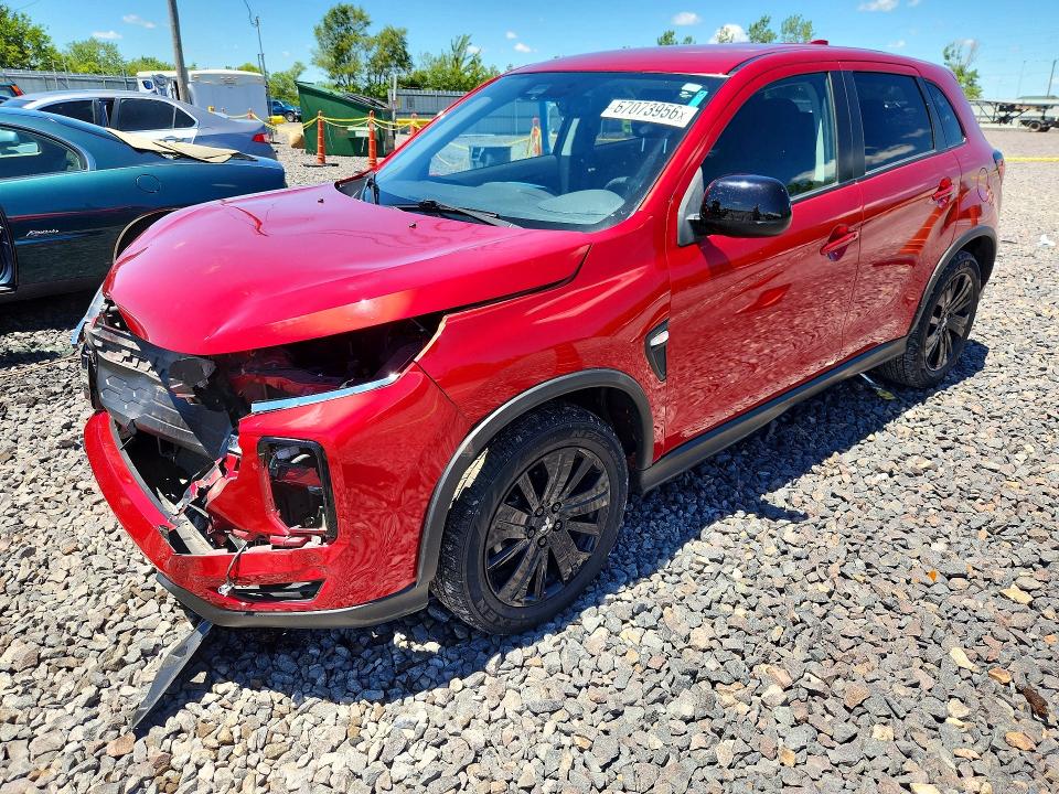 2021 Mitsubishi Outlander Sport მანქანა იყიდება აუქციონზე, vin: JA4APUAU8MU001303, აუქციონის ნომერი: 57073956