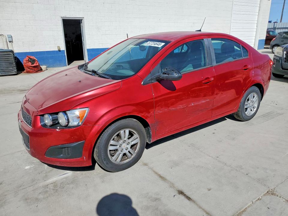 57724646 :رقم المزاد ، 1G1JA5SH1C4121871 vin ، 2012 Chevrolet Sonic مزاد بيع