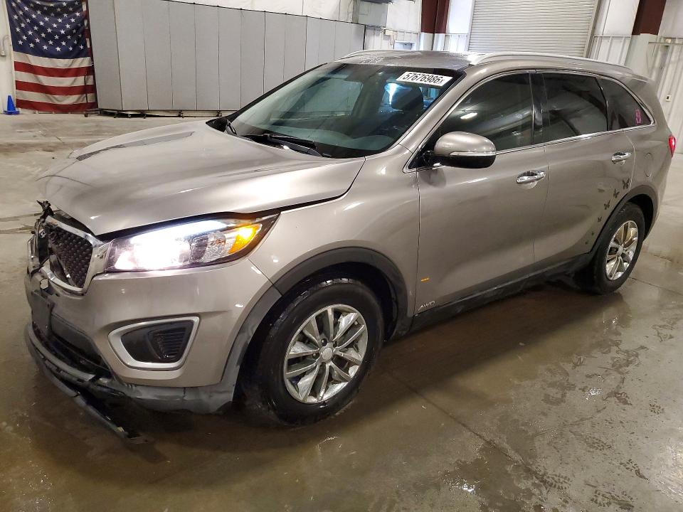 2018 Kia Sorento მანქანა იყიდება აუქციონზე, vin: 5XYPGDA33JG400950, აუქციონის ნომერი: 57676986