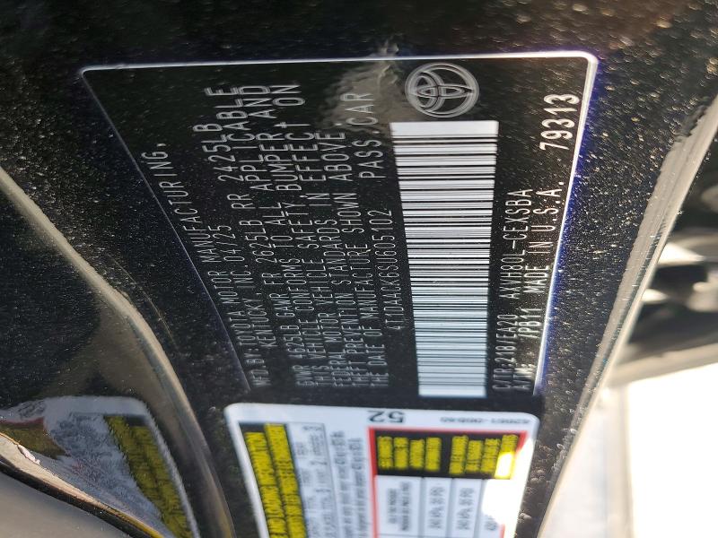 59100636 :رقم المزاد ، 4T1DAACK6SU605102 vin ، 2025 Toyota Camry مزاد بيع