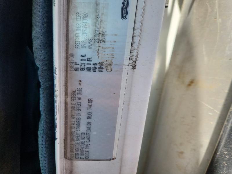 Продаж на аукціоні авто 1999 Freightliner Conventional, vin: 1FUPCSZB9XPA13980, номер лоту: 55598516
