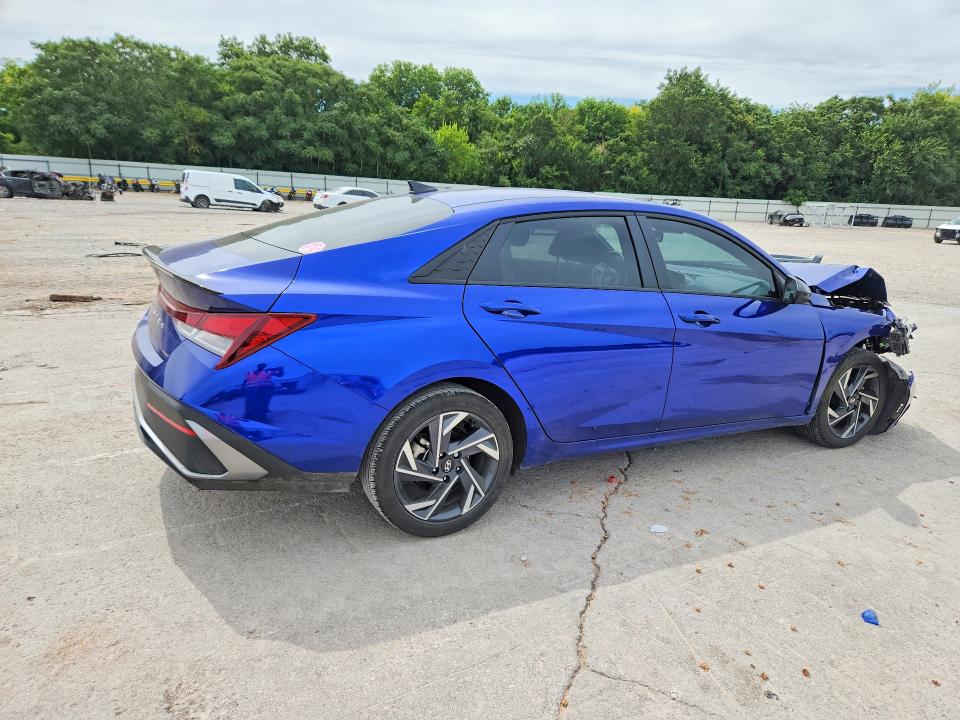 2025 Hyundai Elantra მანქანა იყიდება აუქციონზე, vin: KMHLM4DGXSU976150, აუქციონის ნომერი: 58045716