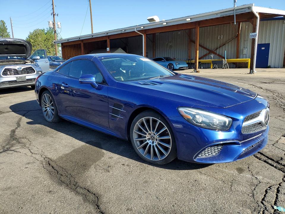 2020 Mercedes-benz Sl მანქანა იყიდება აუქციონზე, vin: W1KJK6GA3LF061625, აუქციონის ნომერი: 55276466