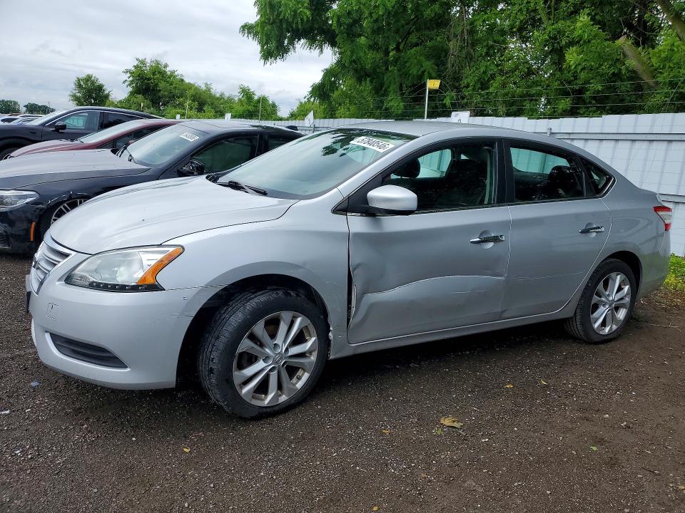 Продажа на аукционе авто 2015 Nissan Sentra, vin: 3N1AB7AP5FL648855, номер лота: 57840546