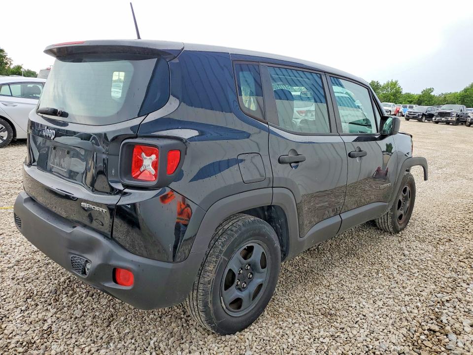 Продажа на аукционе авто 2017 Jeep Renegade, vin: ZACCJAAH0HPG16906, номер лота: 57777406