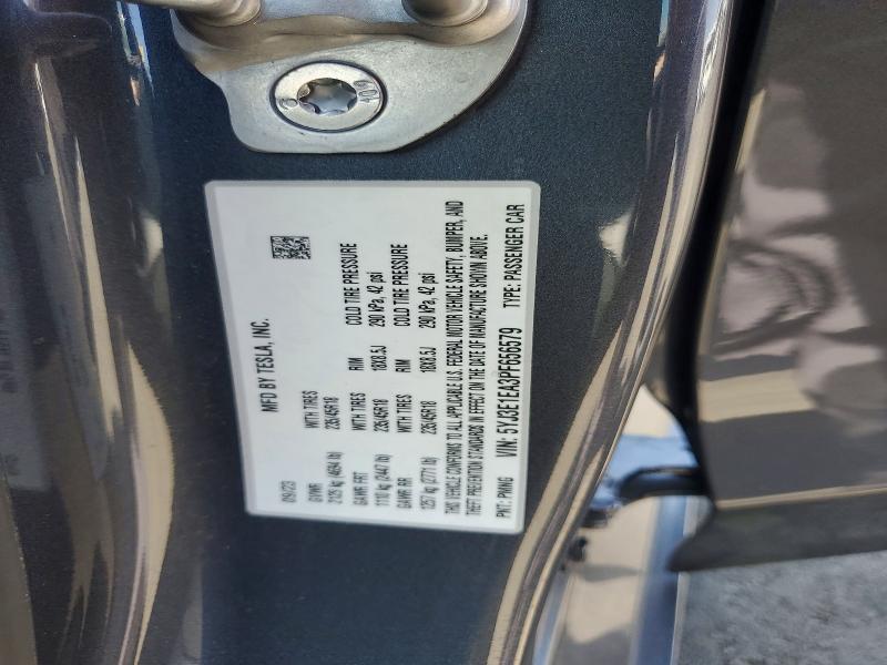 56669246 :رقم المزاد ، 5YJ3E1EA3PF656579 vin ، 2023 Tesla Model 3 مزاد بيع