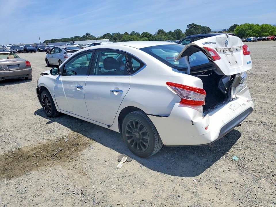 2014 Nissan Sentra მანქანა იყიდება აუქციონზე, vin: 3N1AB7AP4EL653480, აუქციონის ნომერი: 55760306