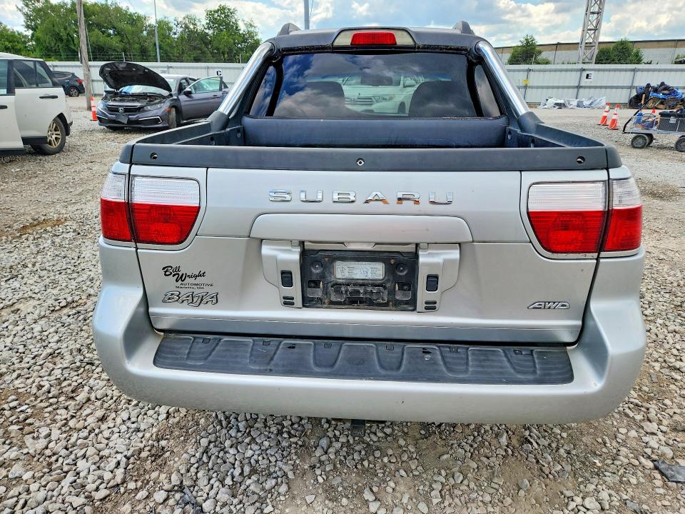 2006 Subaru Baja მანქანა იყიდება აუქციონზე, vin: 4S4BT62C667105776, აუქციონის ნომერი: 58151546