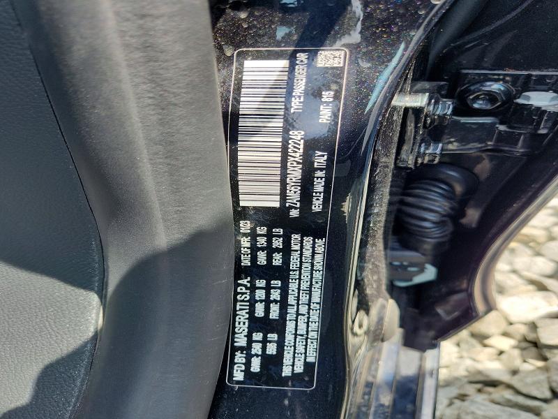 Продажа на аукционе авто 2023 Maserati Quattroporte, vin: ZAM56YRMXPX422248, номер лота: 57325946