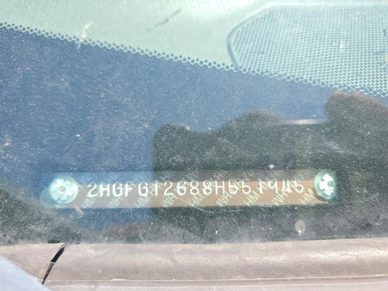 Aukcja sprzedaży 2008 Honda Civic, vin: 2HGFG12688H551945, numer aukcji: 54206746
