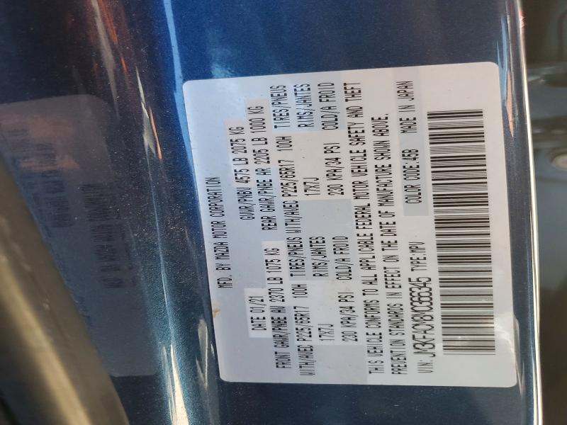 Aukcja sprzedaży 2021 Mazda Cx-5, vin: JM3KFACM8M0366345, numer aukcji: 55639186