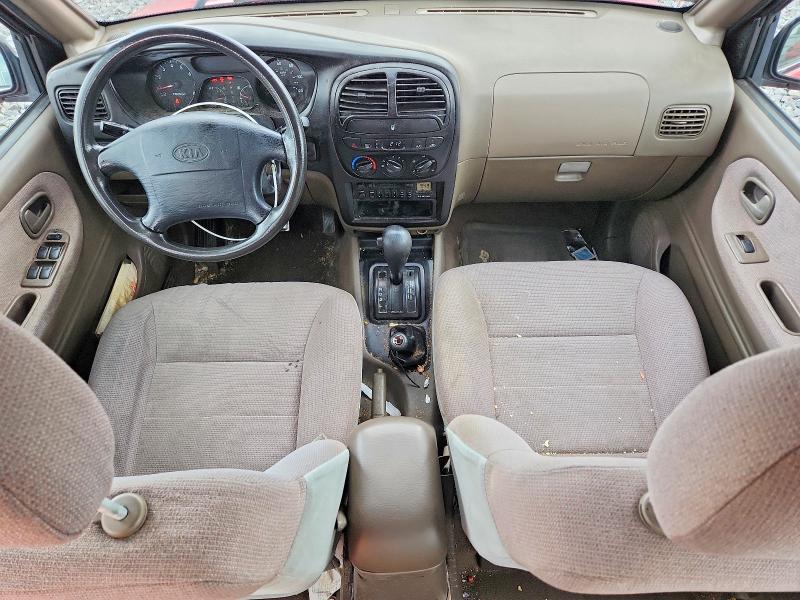 2001 Kia Sportage მანქანა იყიდება აუქციონზე, vin: KNDJA723415061180, აუქციონის ნომერი: 58065446