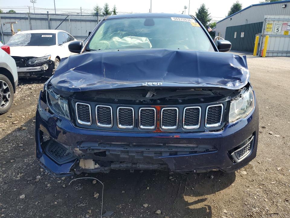 Продажа на аукционе авто 2018 Jeep Compass, vin: 3C4NJDAB0JT256749, номер лота: 56970836