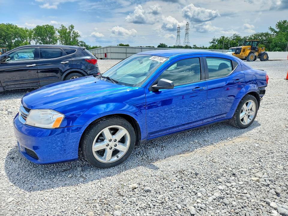 2013 Dodge Avenger მანქანა იყიდება აუქციონზე, vin: 1C3CDZAB7DN541548, აუქციონის ნომერი: 59071766