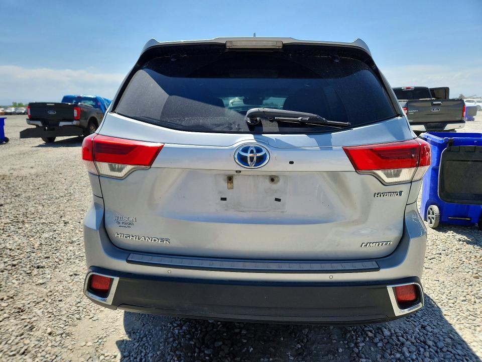 Aukcja sprzedaży 2019 Toyota Highlander Hybrid, vin: 5TDDGRFH0KS070550, numer aukcji: 58098406