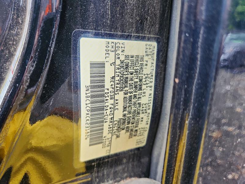 Продаж на аукціоні авто 2012 Nissan Versa, vin: 3N1BC1CPXCK231826, номер лоту: 56582216