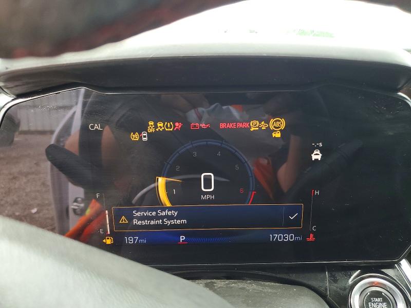 58334326 :رقم المزاد ، KL77LJEP8SC294621 vin ، 2025 Chevrolet Trax مزاد بيع