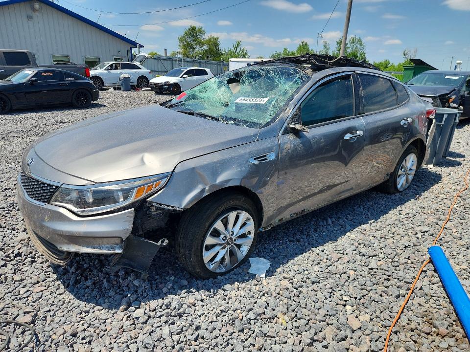 55498526 :رقم المزاد ، 5XXGU4L34GG106167 vin ، 2016 Kia Optima مزاد بيع