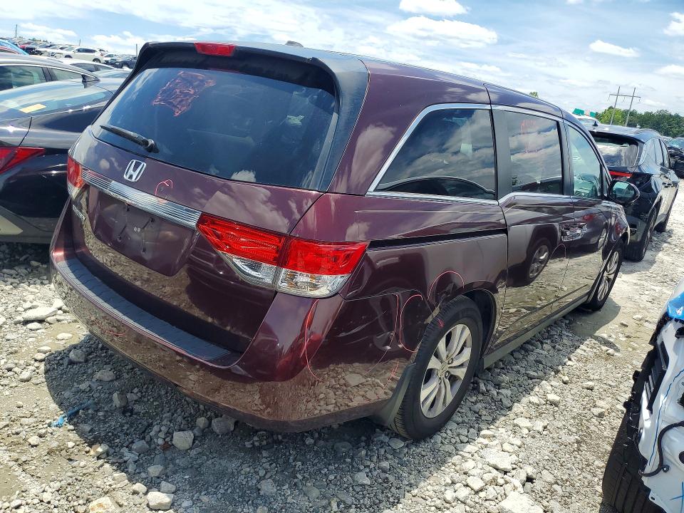 58603826 :رقم المزاد ، 5FNRL5H64EB029434 vin ، 2014 Honda Odyssey مزاد بيع