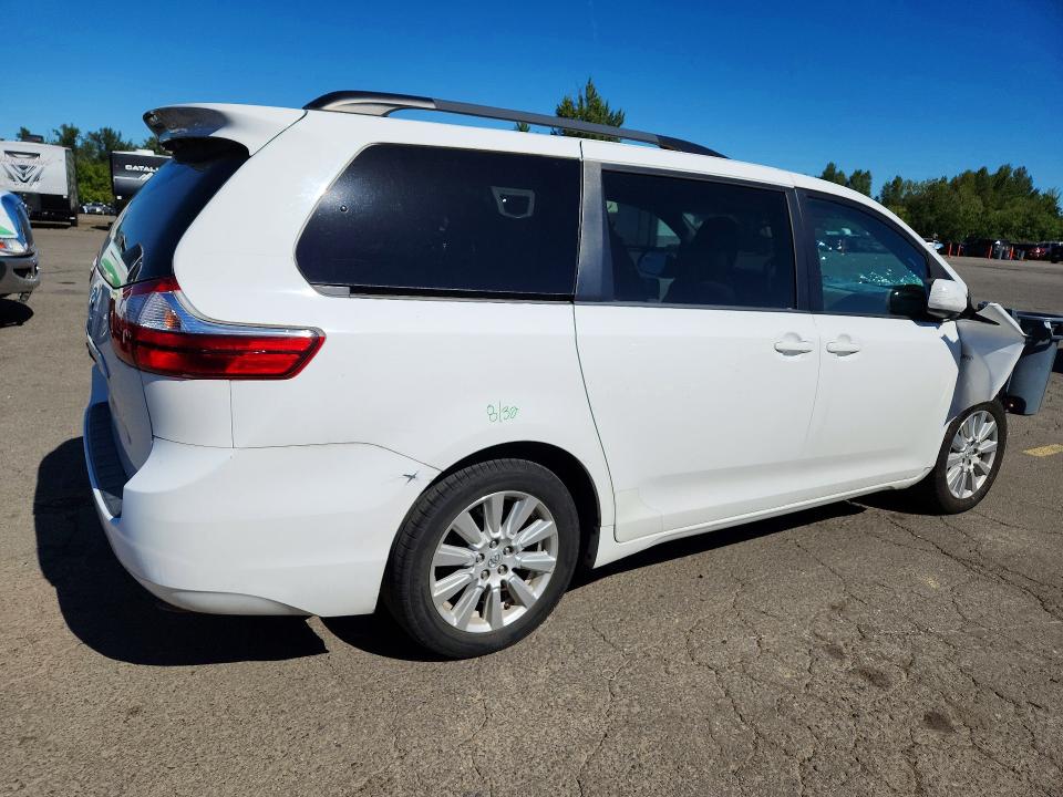 Продаж на аукціоні авто 2017 Toyota Sienna, vin: 5TDJZ3DC8HS178134, номер лоту: 56891246