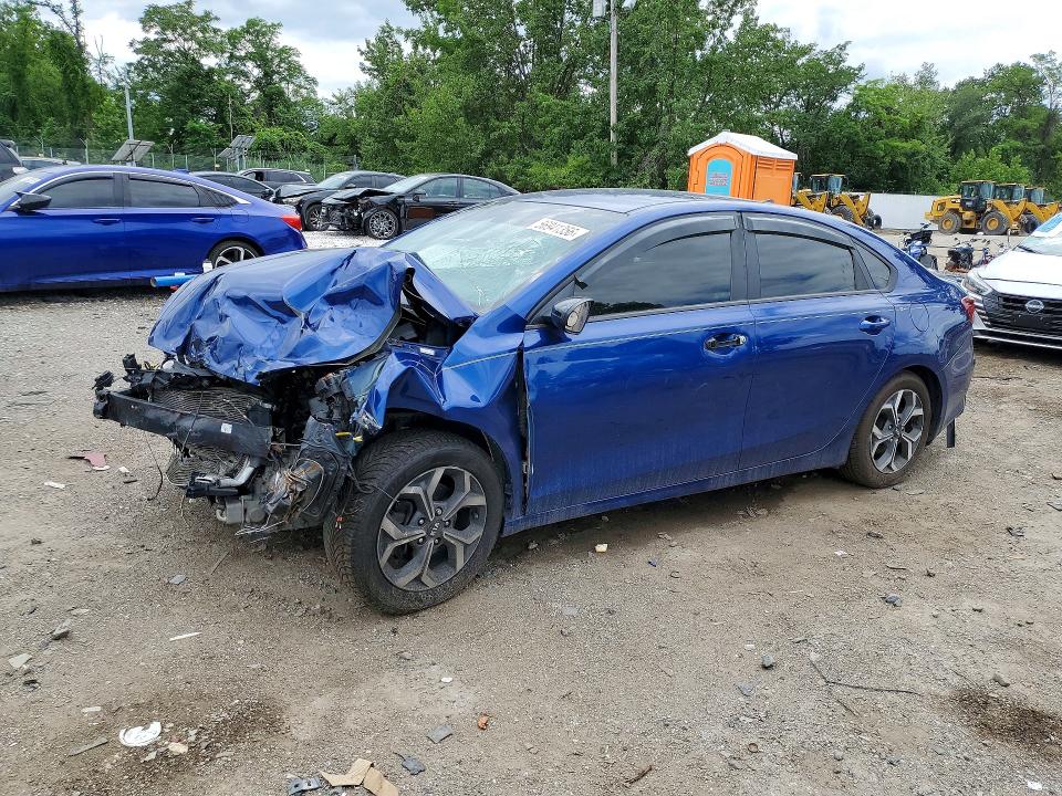 2020 Kia Forte მანქანა იყიდება აუქციონზე, vin: 3KPF24AD4LE173433, აუქციონის ნომერი: 56941356