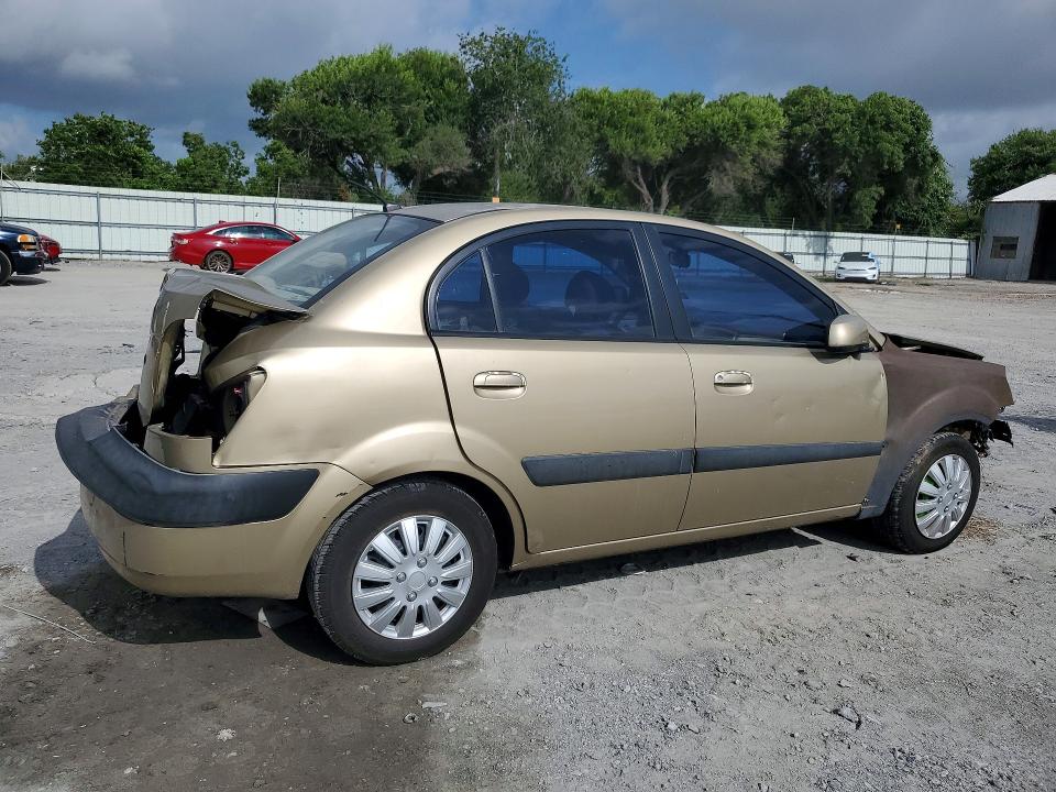 56509216 :رقم المزاد ، KNADE123476242990 vin ، 2007 Kia Rio مزاد بيع