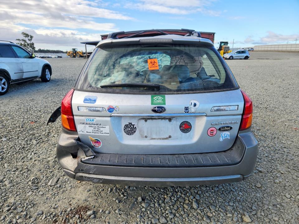 Aukcja sprzedaży 2006 Subaru Outback, vin: 4S4BP86C564312817, numer aukcji: 59179236