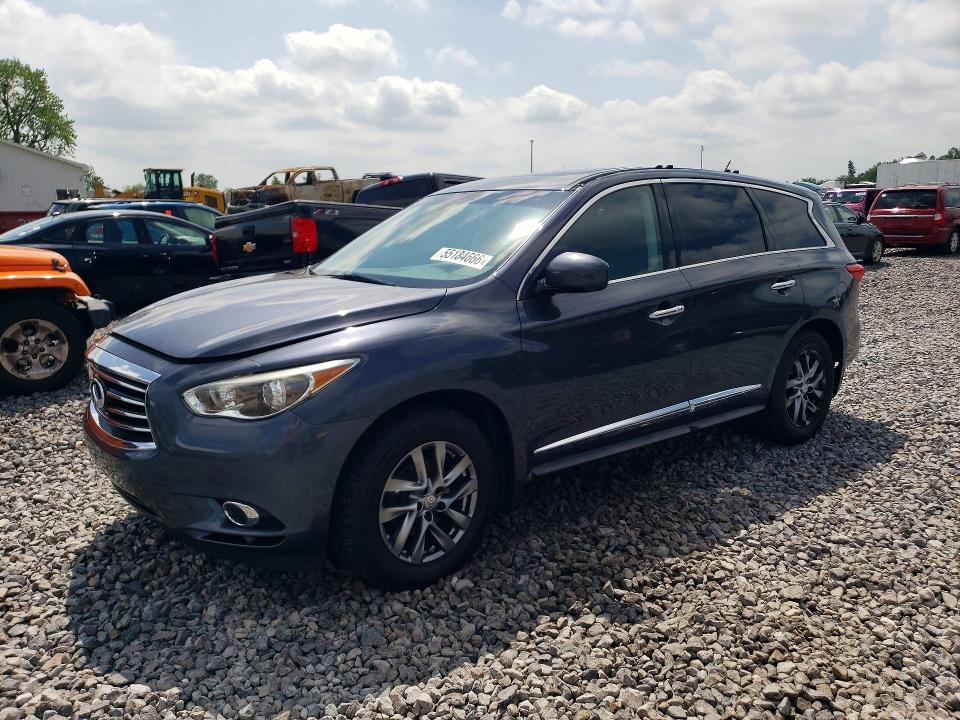 2013 Infiniti Jx35 მანქანა იყიდება აუქციონზე, vin: 5N1AL0MMXDC340233, აუქციონის ნომერი: 55184666