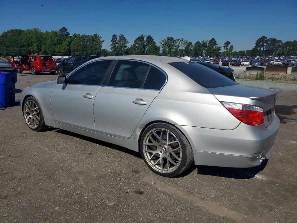 2007 Bmw 525 მანქანა იყიდება აუქციონზე, vin: WBANE535X7CW65201, აუქციონის ნომერი: 54687436