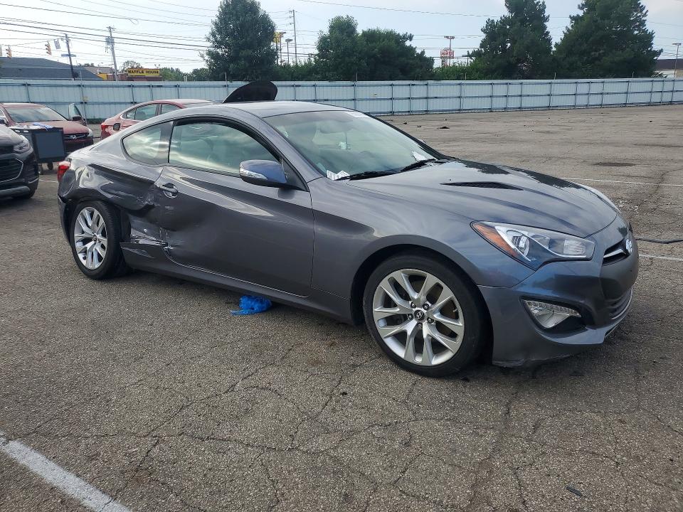 2015 Hyundai Genesis Coupe მანქანა იყიდება აუქციონზე, vin: KMHHT6KJ5FU129934, აუქციონის ნომერი: 85994405