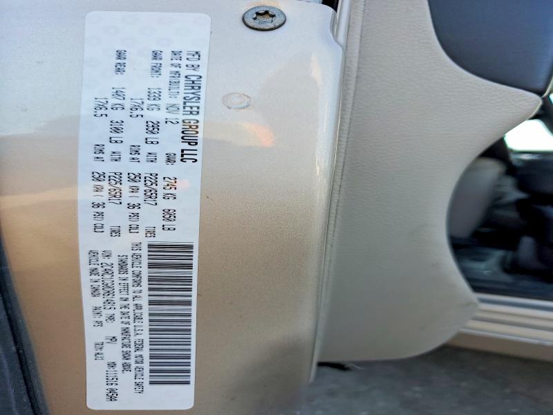 Продаж на аукціоні авто 2013 Chrysler Town & Country, vin: 2C4RC1CG0DR614815, номер лоту: 57484116