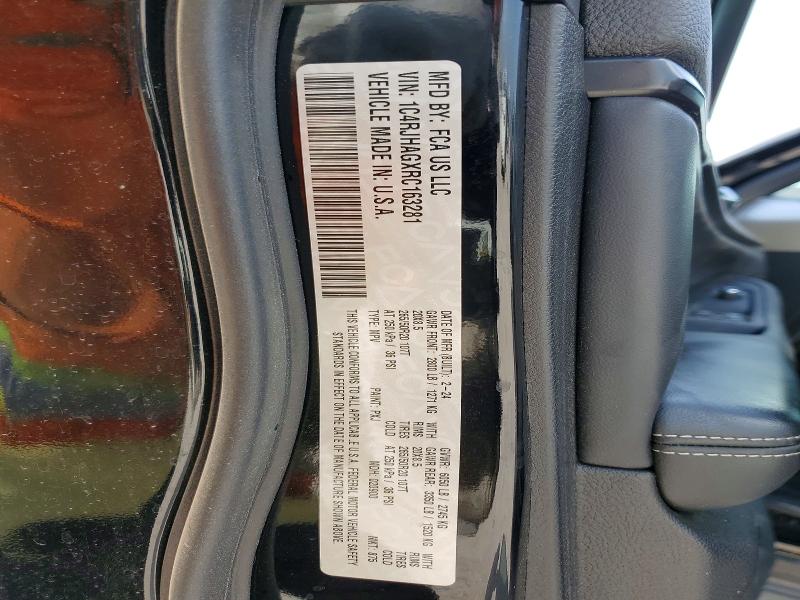 57389626 :رقم المزاد ، 1C4RJHAGXRC163281 vin ، 2024 Jeep Grand Cherokee مزاد بيع