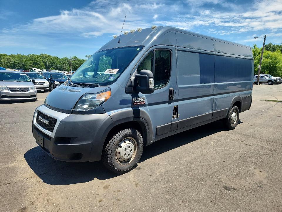 2020 Ram Promaster 3500 მანქანა იყიდება აუქციონზე, vin: 3C6URVJG9LE139823, აუქციონის ნომერი: 55334646