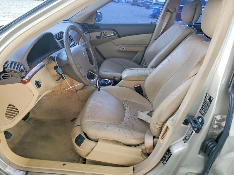56744456 :رقم المزاد ، WDBNG70J0YA046483 vin ، 2000 Mercedes-benz S مزاد بيع