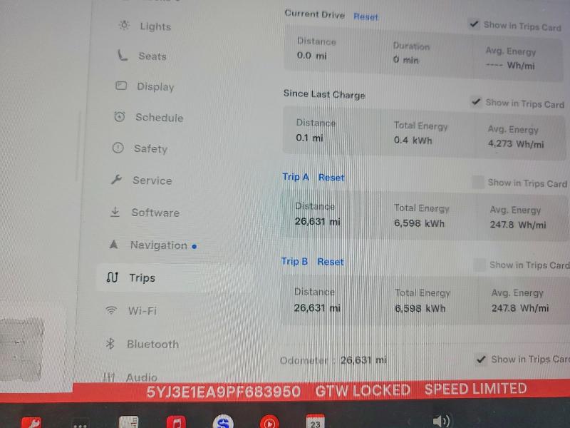 Продаж на аукціоні авто 2023 Tesla Model 3, vin: 5YJ3E1EA9PF683950, номер лоту: 58614386