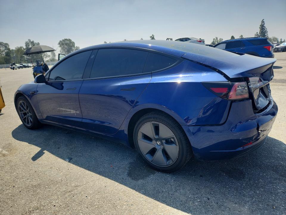 2022 Tesla Model 3 მანქანა იყიდება აუქციონზე, vin: 5YJ3E1EB4NF356877, აუქციონის ნომერი: 58951016