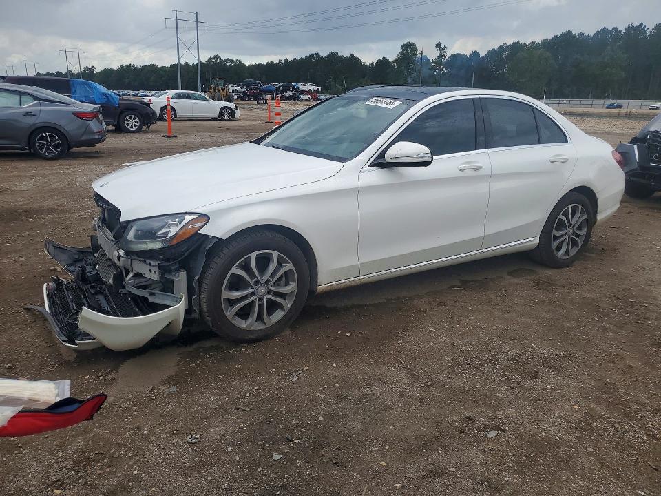 Auction sale of the 2015 Mercedes-benz C, vin: 55SWF4KB5FU011938, lot number: 56663756