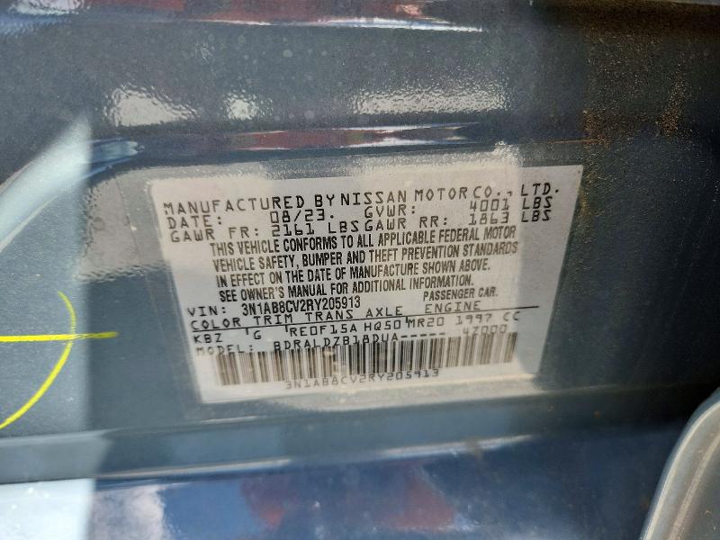 55819346 :رقم المزاد ، 3N1AB8CV2RY205913 vin ، 2024 Nissan Sentra Sv مزاد بيع