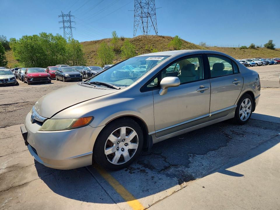 59229706 :رقم المزاد ، 1HGFA16576L005463 vin ، 2006 Honda Civic مزاد بيع