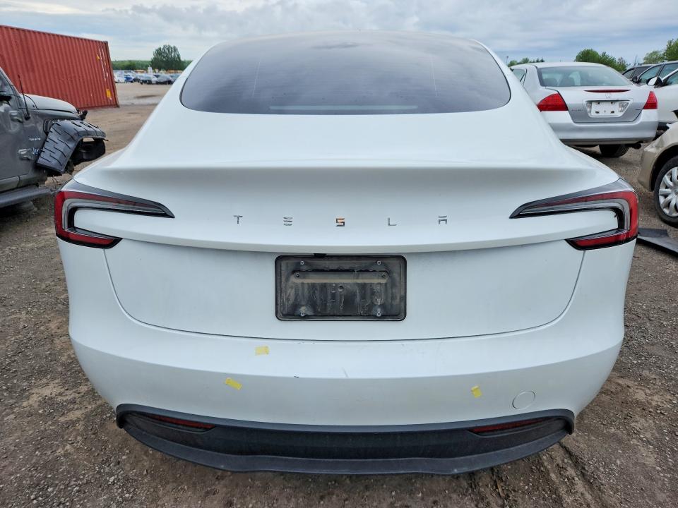 Auction sale of the 2025 Tesla Model 3, vin: 5YJ3E1EA8SF953758, lot number: 58115566