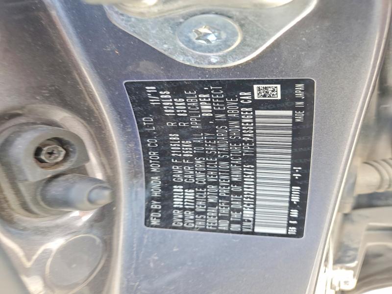 Aukcja sprzedaży 2019 Honda Civic, vin: JHMFC1F32KX005475, numer aukcji: 58410336