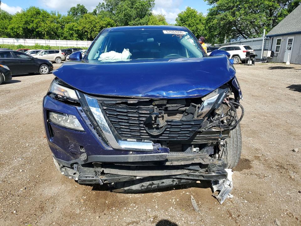 57684096 :رقم المزاد ، 5N1AT3BB4MC769533 vin ، 2021 Nissan Rogue مزاد بيع