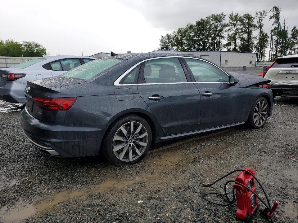 2021 Audi A4 მანქანა იყიდება აუქციონზე, vin: WAUABAF48MN014815, აუქციონის ნომერი: 56723036
