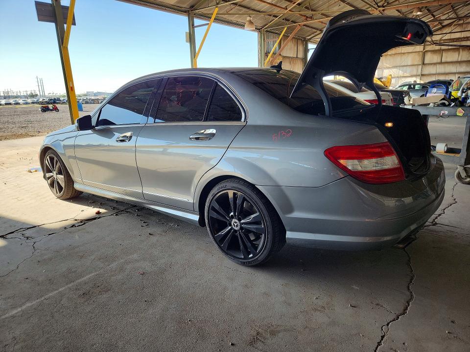 2010 Mercedes-benz C მანქანა იყიდება აუქციონზე, vin: WDDGF5GB4AR089611, აუქციონის ნომერი: 57078376