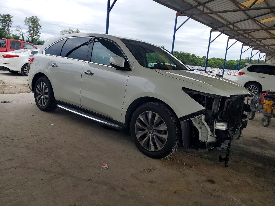 57399856 :رقم المزاد ، 5FRYD4H66GB031724 vin ، 2016 Acura Mdx مزاد بيع