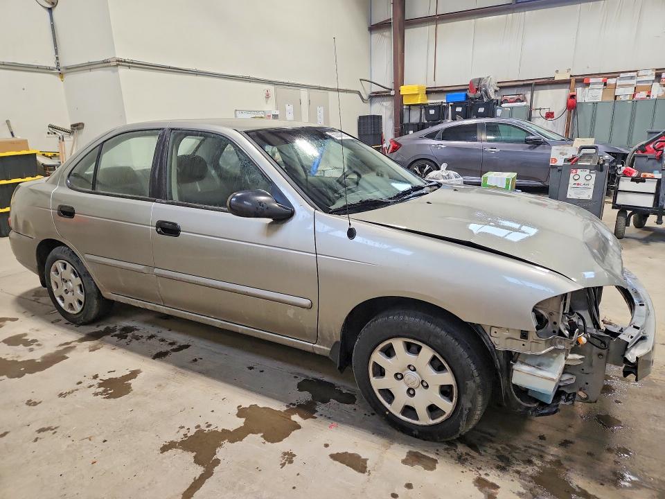 55244556 :رقم المزاد ، 3N1CB51D81L475490 vin ، 2001 Nissan Sentra مزاد بيع