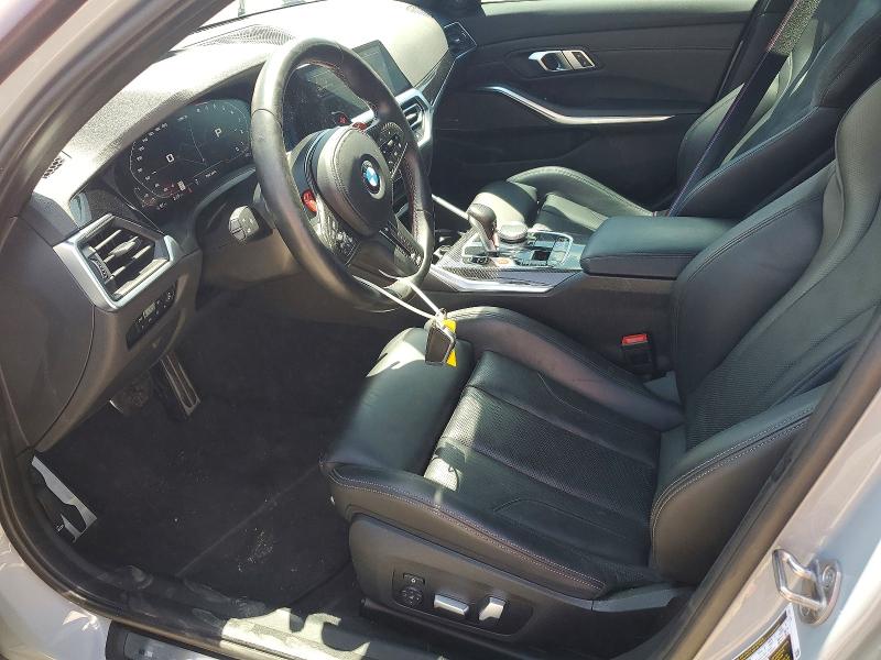 2022 Bmw M3 მანქანა იყიდება აუქციონზე, vin: WBS33AY02NFM17292, აუქციონის ნომერი: 56330446
