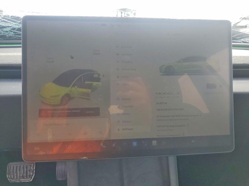 Auction sale of the 2025 Tesla Model 3, vin: 5YJ3E1EA3SF939041, lot number: 57528536